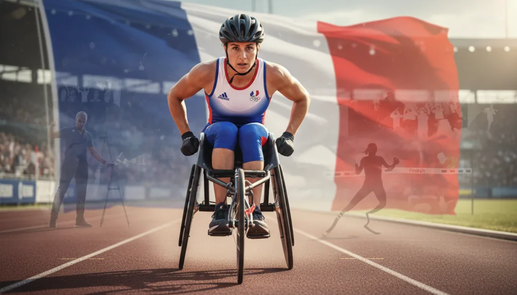 découvrez le portrait et le parcours inspirant d'un athlète paralympique français, entre dépassement de soi et succès sportifs.
