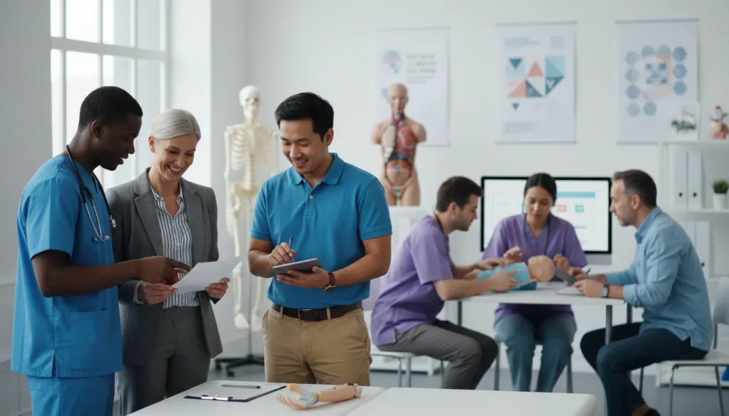 découvrez les métiers et formations des professions intermédiaires de la santé et du travail social, des opportunités pour contribuer au bien-être et à l'accompagnement des personnes.